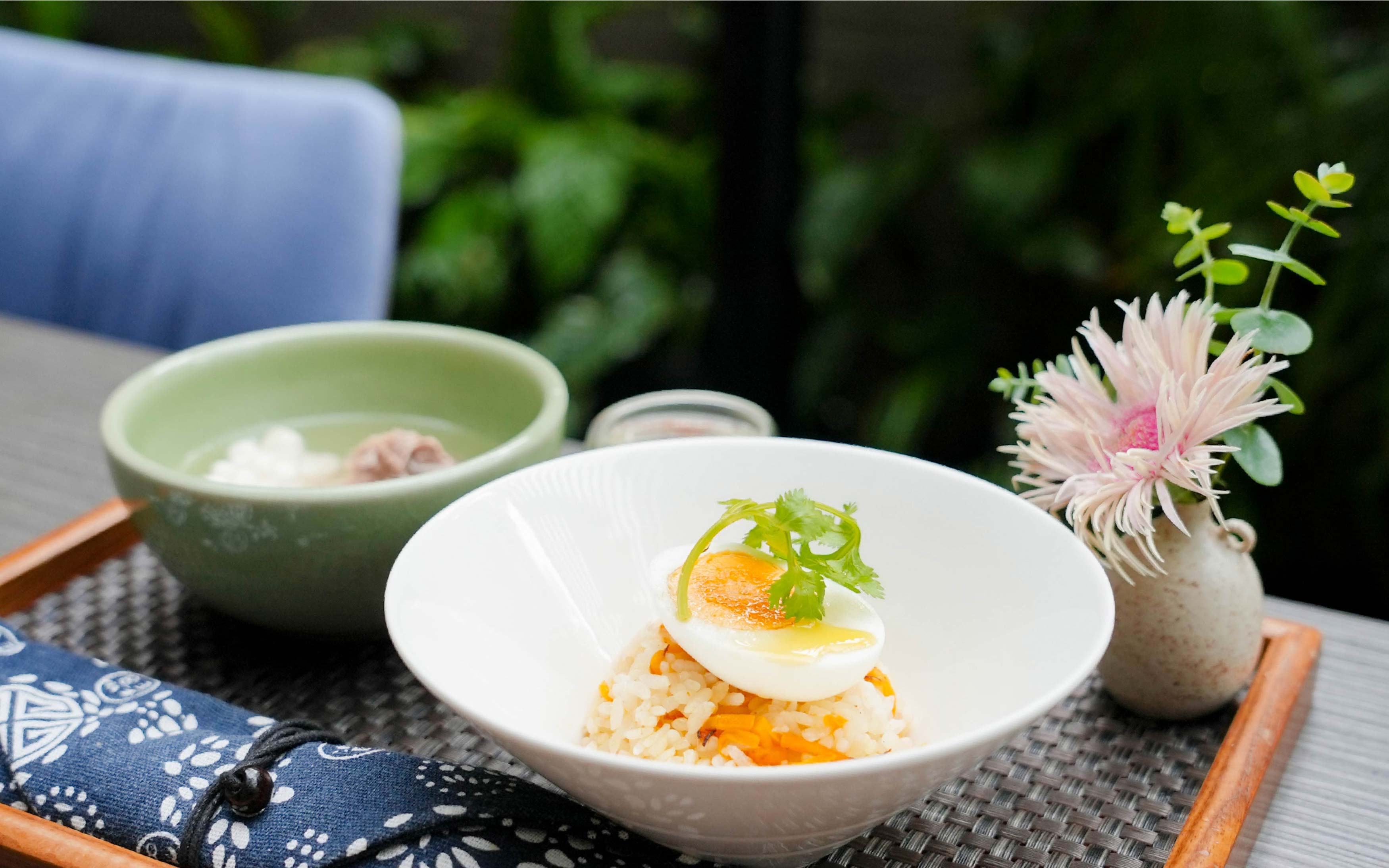 懷舊薑麻鵝油什錦飯 (古釀鳳梨苦瓜排骨湯×低糖銀耳露)