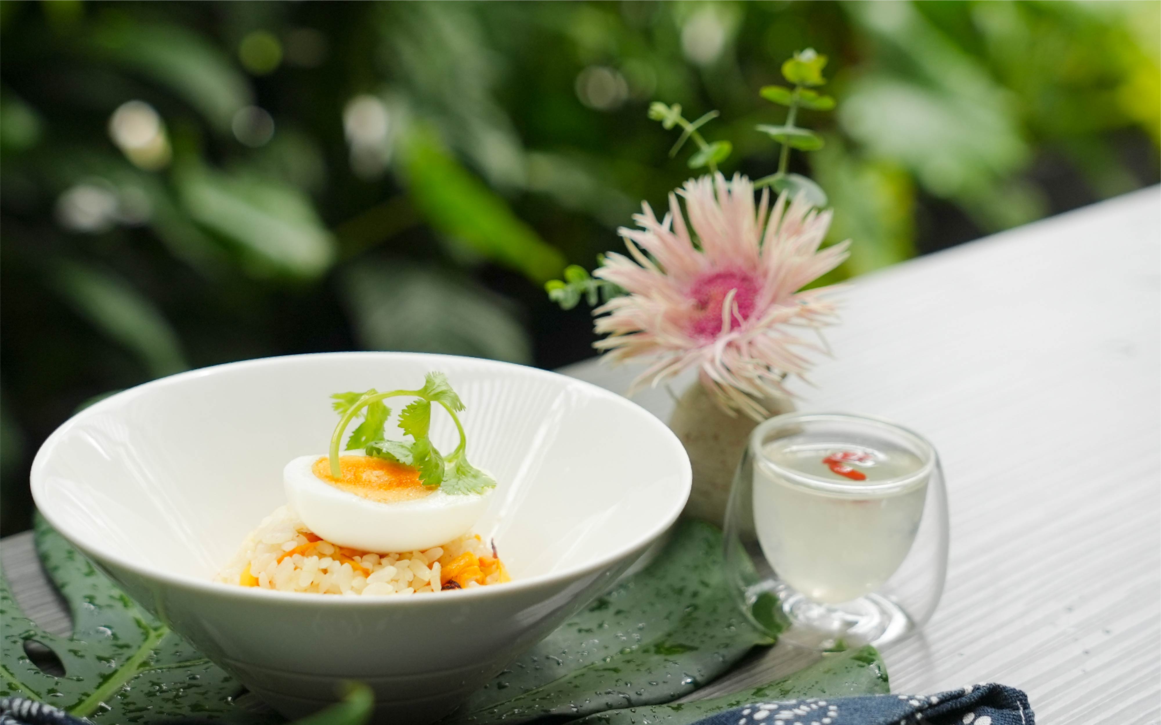 懷舊薑麻鵝油什錦飯 (古釀鳳梨苦瓜排骨湯×低糖銀耳露)
