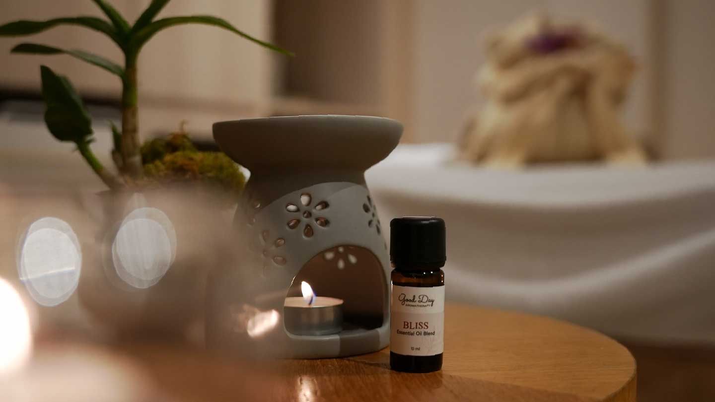 用精油培養睡前儀式